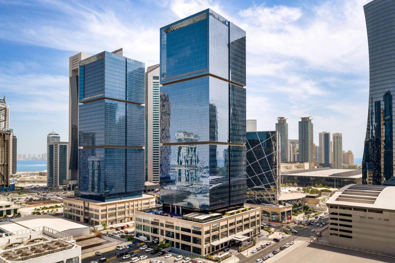 多哈西湾温德姆酒店 外观 照片 The Pearl Business Park