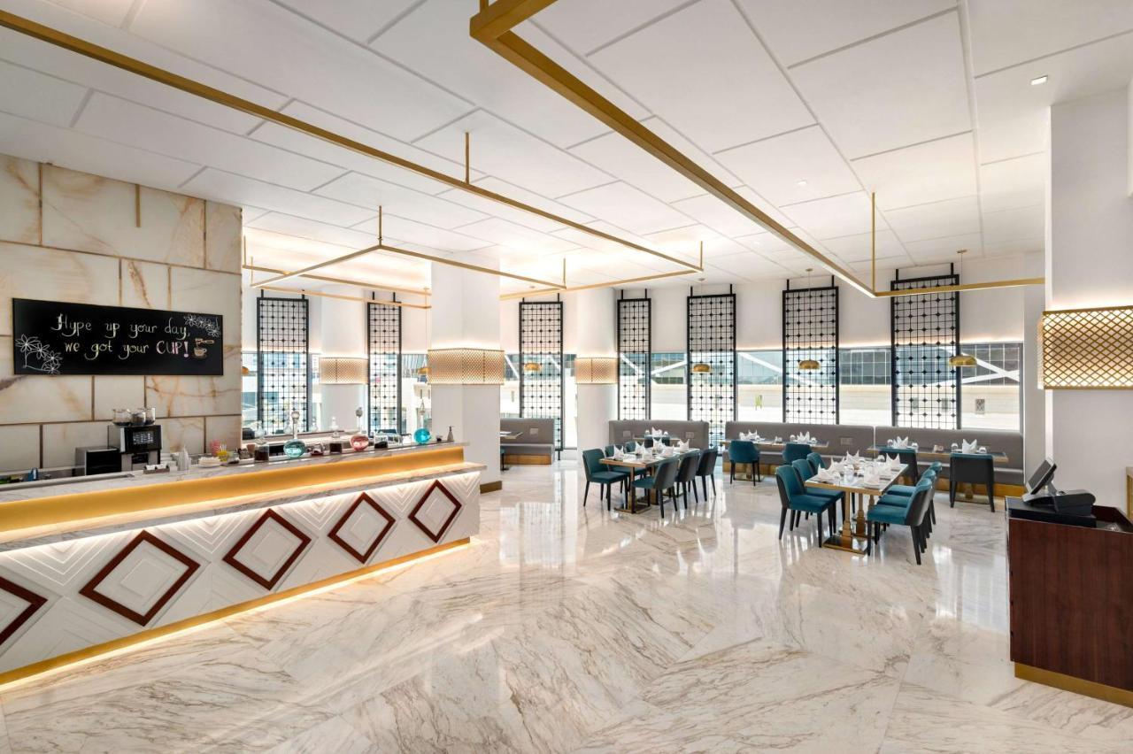 多哈西湾温德姆酒店 外观 照片 3D rendering of a restaurant