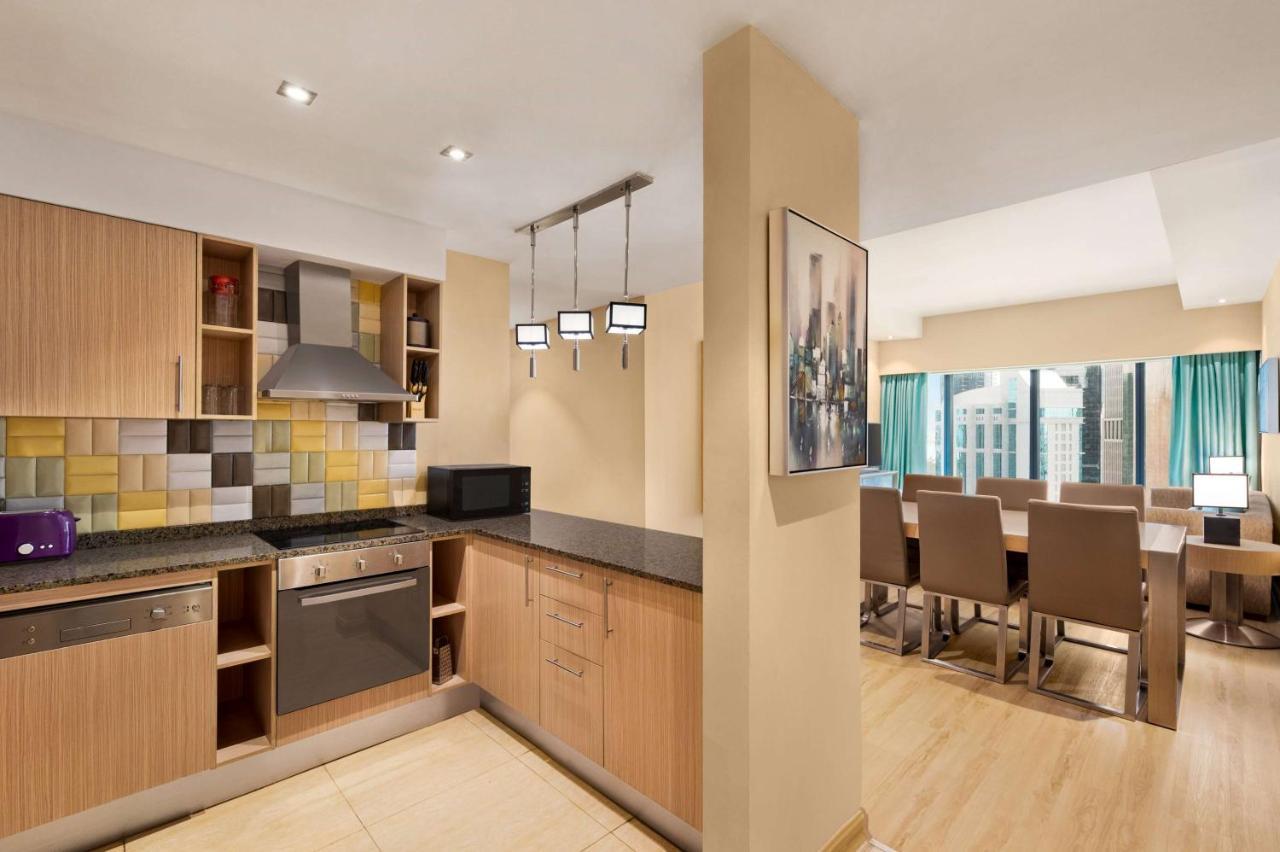 多哈西湾温德姆酒店 外观 照片 A typical apartment interior