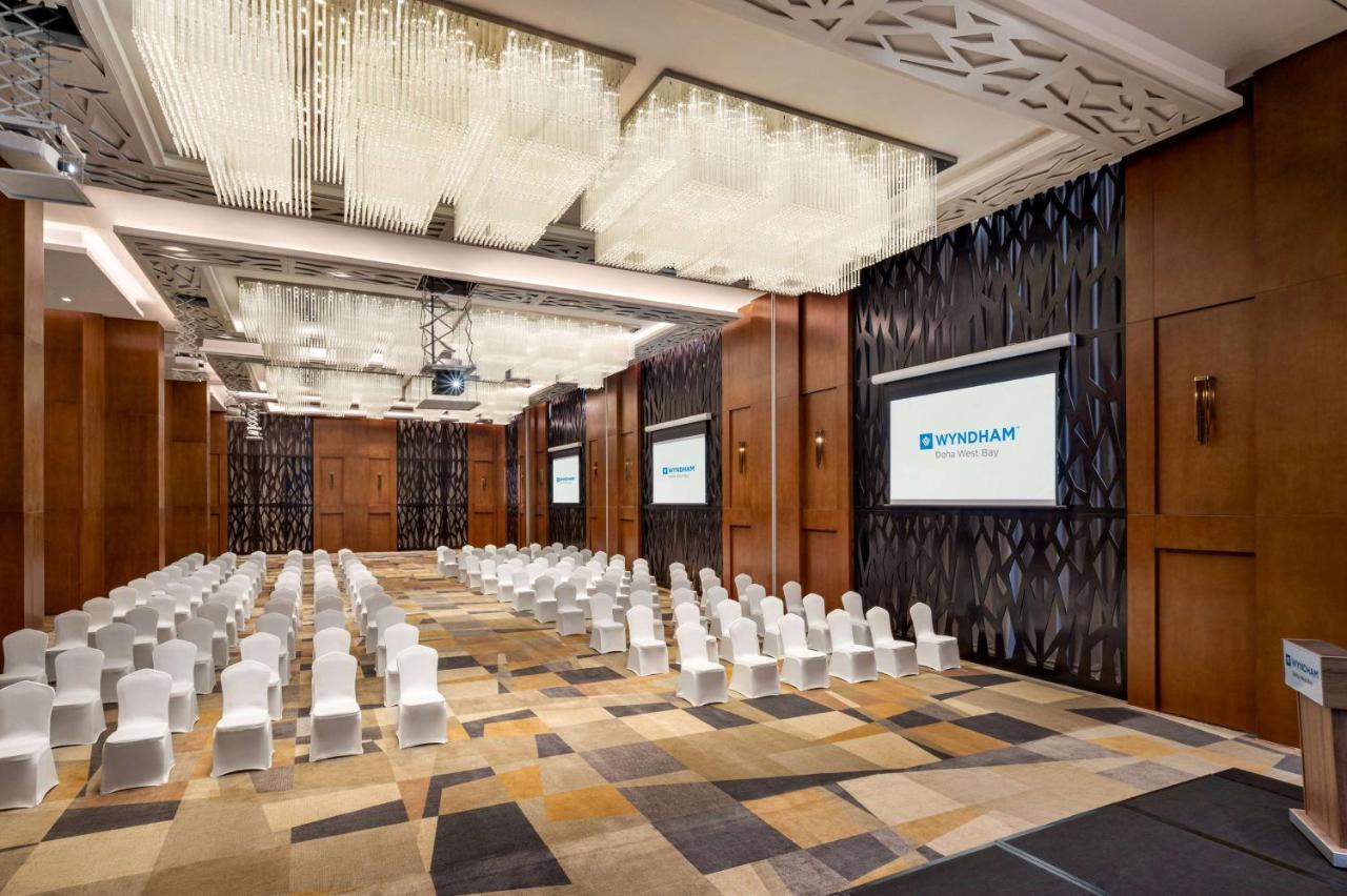 多哈西湾温德姆酒店 外观 照片 The ballroom
